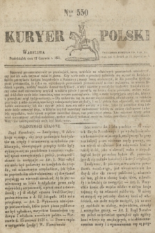 Kuryer Polski. 1831, Nro 550 (27 czerwca)