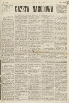 Gazeta Narodowa. 1873, nr 139