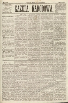 Gazeta Narodowa. 1873, nr 143