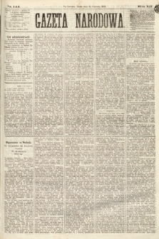 Gazeta Narodowa. 1873, nr 144