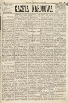 Gazeta Narodowa. 1873, nr 145