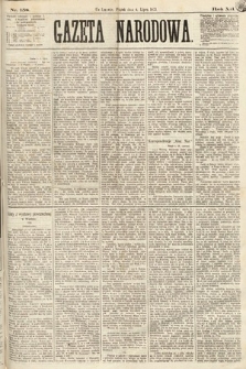 Gazeta Narodowa. 1873, nr 158