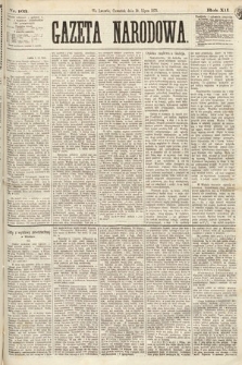 Gazeta Narodowa. 1873, nr 163