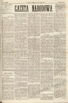 Gazeta Narodowa. 1873, nr 166