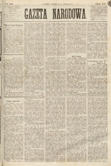 Gazeta Narodowa. 1873, nr 187