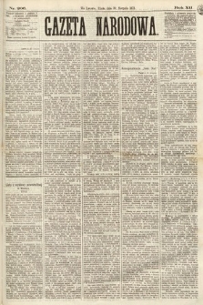 Gazeta Narodowa. 1873, nr 206
