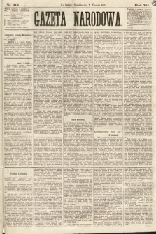 Gazeta Narodowa. 1873, nr 213