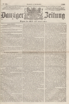 Danziger Zeitung : Organ für West- und Ostpreußen. 1860, No. 766 (24 November) + dod.