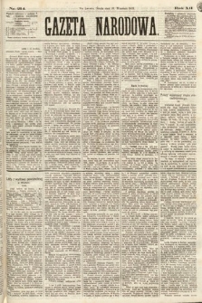 Gazeta Narodowa. 1873, nr 214