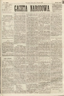 Gazeta Narodowa. 1873, nr 220