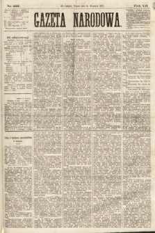Gazeta Narodowa. 1873, nr 222