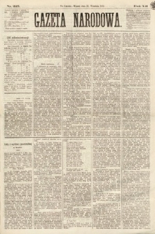 Gazeta Narodowa. 1873, nr 225