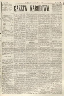 Gazeta Narodowa. 1873, nr 229