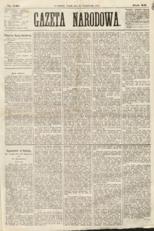 Gazeta Narodowa. 1873, nr 240