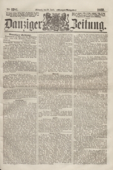 Danziger Zeitung. 1862, № 1281 (30 April) - (Morgen=Ausgabe.)