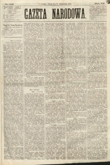 Gazeta Narodowa. 1873, nr 241