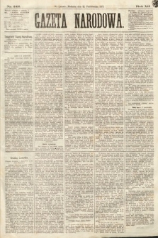 Gazeta Narodowa. 1873, nr 242