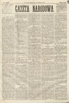 Gazeta Narodowa. 1873, nr 243