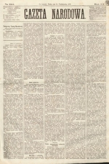 Gazeta Narodowa. 1873, nr 244
