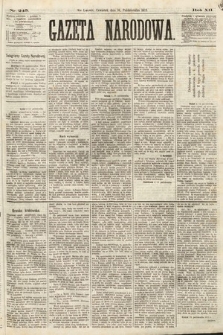Gazeta Narodowa. 1873, nr 245