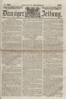 Danziger Zeitung. 1862, № 1333 (4 Juni) - (Abend=Ausgabe.)
