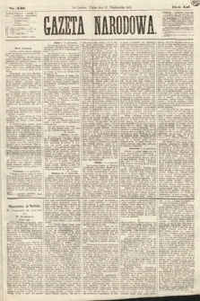 Gazeta Narodowa. 1873, nr 246