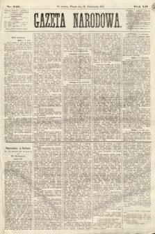 Gazeta Narodowa. 1873, nr 249