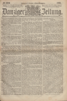 Danziger Zeitung. 1862, № 1589 (14 November) - (Abend=Ausgabe.)