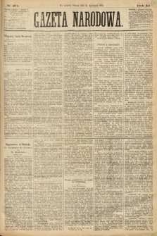 Gazeta Narodowa. 1873, nr 271