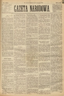Gazeta Narodowa. 1873, nr 272