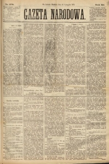 Gazeta Narodowa. 1873, nr 278
