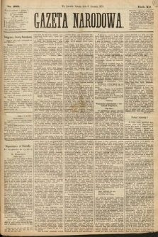 Gazeta Narodowa. 1873, nr 289