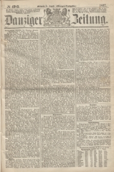 Danziger Zeitung. 1867, № 4383 (14 August) - (Morgen=Ausgabe.)