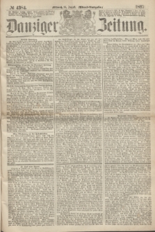 Danziger Zeitung. 1867, № 4384 (14 August) - (Abend=Ausgabe.)
