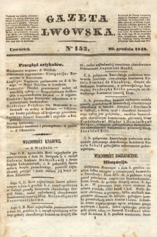 Gazeta Lwowska. 1842, nr 153