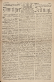 Danziger Zeitung. 1869, № 5811 (11 Dezember) - (Abend-Ausgabe.) + dod.