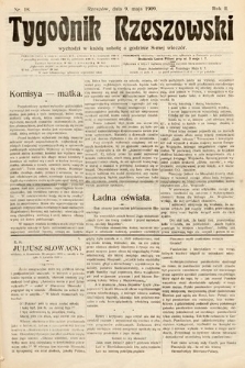 Tygodnik Rzeszowski. 1909, nr 18
