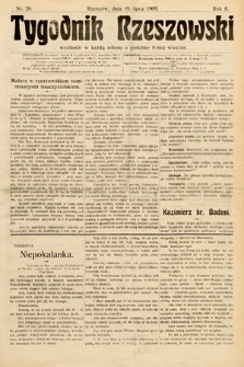 Tygodnik Rzeszowski. 1909, nr 26