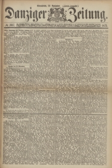 Danziger Zeitung. 1872, № 7617 (23 November) - (Abend=Ausgabe.)