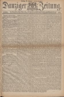 Danziger Zeitung. 1875, № 8988 (23 Februar) - (Abend-Ausgabe.)