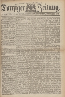 Danziger Zeitung. 1875, № 9316 (8 September) - (Abend-Ausgabe.)