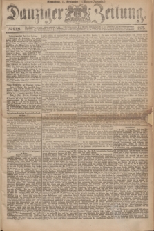 Danziger Zeitung. 1875, № 9321 (11 September) - (Morgen-Ausgabe.)