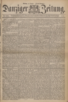 Danziger Zeitung. 1875, № 9360 (4 October) - (Abend-Ausgabe.) + dod.