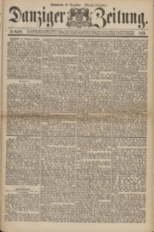 Danziger Zeitung. 1875, № 9489 (18 Dezember) - (Morgen-Ausgabe.)