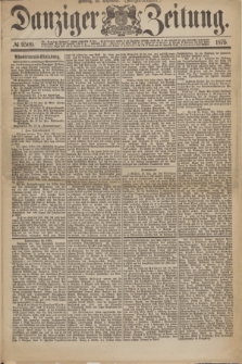 Danziger Zeitung. 1875, № 9509 (31 Dezember) - (Morgen-Ausgabe.)