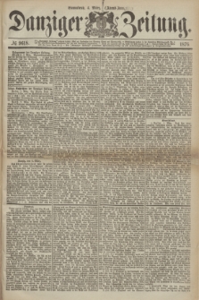 Danziger Zeitung. 1876, № 9618 (4 März) - (Abend-Ausgabe.)
