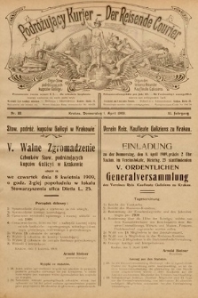 Podróżujący Kurier = Reisende Courier. 1909, nr 22