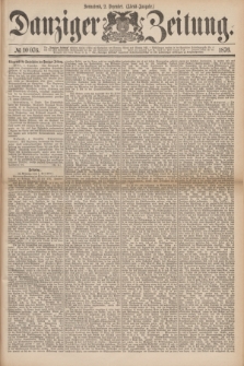 Danziger Zeitung. 1876, № 10076 (2 Dezember) - (Abend=Ausgabe.) + dod.