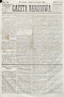 Gazeta Narodowa. 1866, nr 2