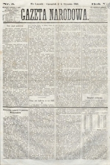 Gazeta Narodowa. 1866, nr 3